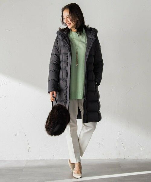 LAUTREAMONT / ロートレアモン ニット・セーター | ファインメリノウールチュニックニット≪洗える≫ | 詳細15