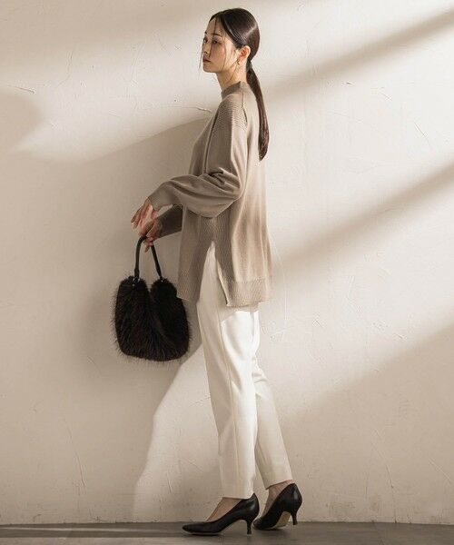 LAUTREAMONT / ロートレアモン ニット・セーター | ファインメリノウールチュニックニット≪洗える≫ | 詳細15