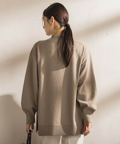 LAUTREAMONT / ロートレアモン ニット・セーター | ファインメリノウールチュニックニット≪洗える≫ | 詳細17