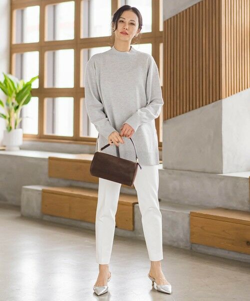 LAUTREAMONT / ロートレアモン ニット・セーター | ファインメリノウールチュニックニット≪洗える≫ | 詳細18