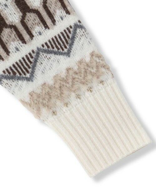 LAUTREAMONT / ロートレアモン ニット・セーター | ノルディック柄ニット≪洗える≫ | 詳細11