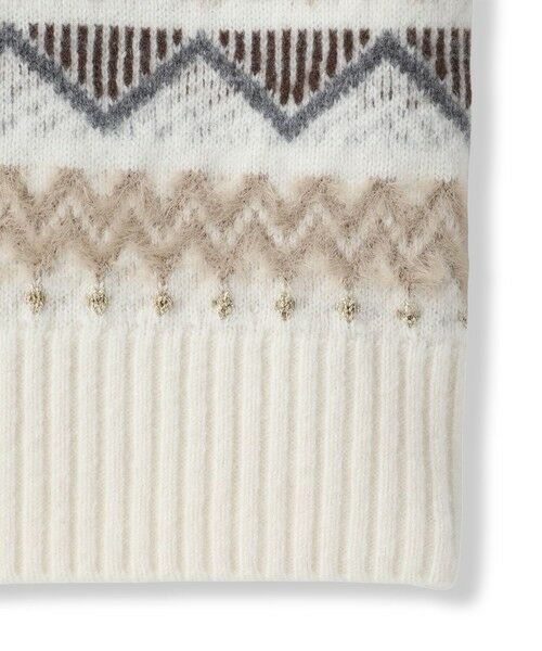 LAUTREAMONT / ロートレアモン ニット・セーター | ノルディック柄ニット≪洗える≫ | 詳細12