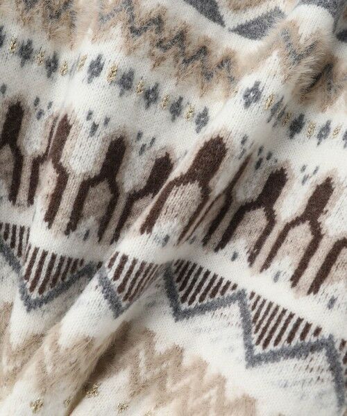 LAUTREAMONT / ロートレアモン ニット・セーター | ノルディック柄ニット≪洗える≫ | 詳細13