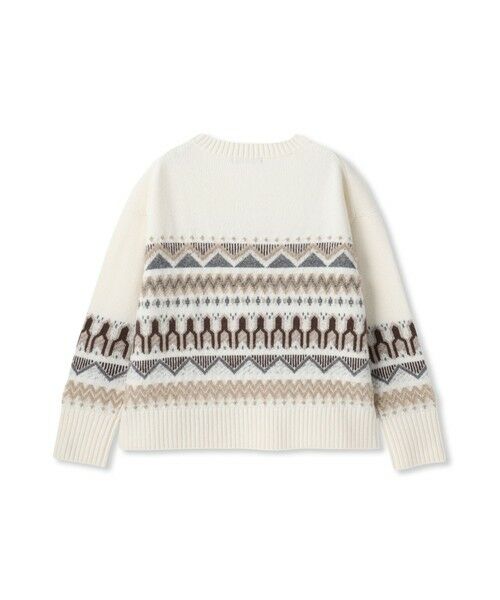 LAUTREAMONT / ロートレアモン ニット・セーター | ノルディック柄ニット≪洗える≫ | 詳細9