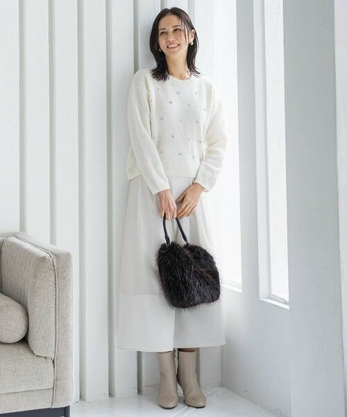 LAUTREAMONT / ロートレアモン ニット・セーター | ヘアリービジューニット≪洗える≫ | 詳細1