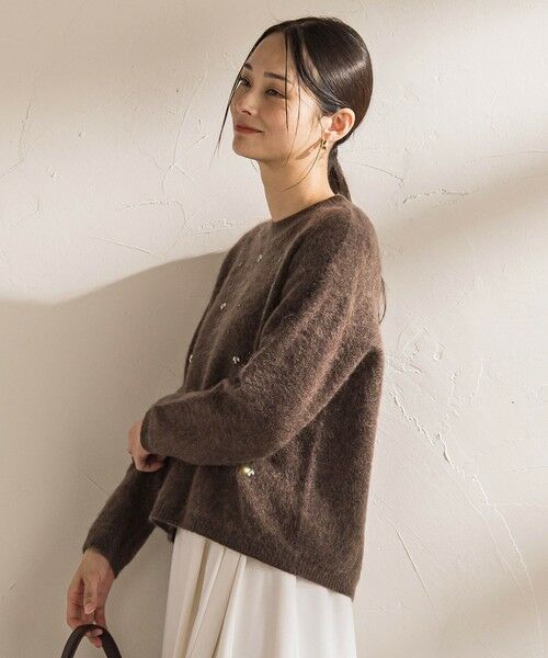 LAUTREAMONT / ロートレアモン ニット・セーター | ヘアリービジューニット≪洗える≫ | 詳細12