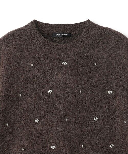 LAUTREAMONT / ロートレアモン ニット・セーター | ヘアリービジューニット≪洗える≫ | 詳細7