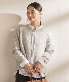 LAUTREAMONT / ロートレアモン ニット・セーター | スパンコールクルーネックニット≪洗える≫