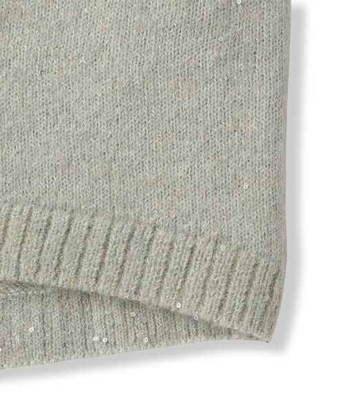 LAUTREAMONT / ロートレアモン ニット・セーター | スパンコールクルーネックニット≪洗える≫ | 詳細12