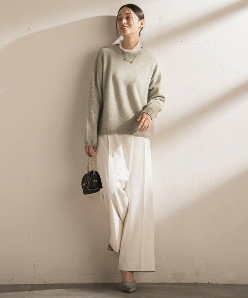 LAUTREAMONT / ロートレアモン ニット・セーター | スパンコールクルーネックニット≪洗える≫ | 詳細5