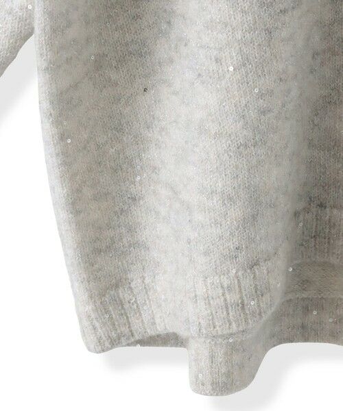 LAUTREAMONT / ロートレアモン ニット・セーター | スパンコールクルーネックニット≪洗える≫ | 詳細18