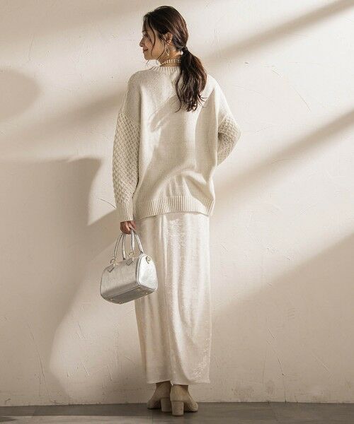 LAUTREAMONT / ロートレアモン ニット・セーター | 【WEB限定】ケーブル柄編みニット≪洗える≫ | 詳細6