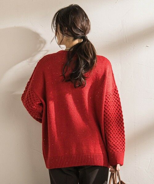 LAUTREAMONT / ロートレアモン ニット・セーター | 【WEB限定】ケーブル柄編みニット≪洗える≫ | 詳細13