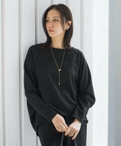 LAUTREAMONT / ロートレアモン シャツ・ブラウス | 両面起毛ドロップショルダーブラウス≪洗える/セットアップ対応≫