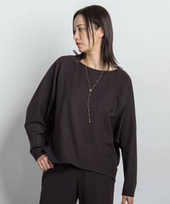 LAUTREAMONT / ロートレアモン シャツ・ブラウス | 両面起毛ドロップショルダーブラウス≪洗える/セットアップ対応≫