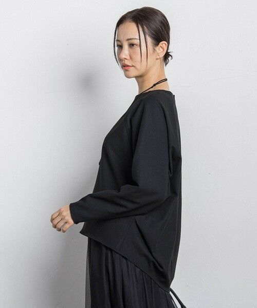 LAUTREAMONT / ロートレアモン シャツ・ブラウス | 両面起毛ドロップショルダーブラウス≪洗える/セットアップ対応≫ | 詳細1