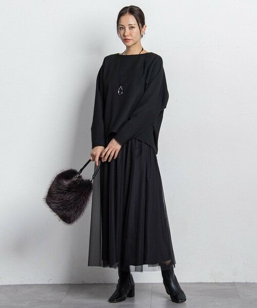 LAUTREAMONT / ロートレアモン シャツ・ブラウス | 両面起毛ドロップショルダーブラウス≪洗える/セットアップ対応≫ | 詳細3