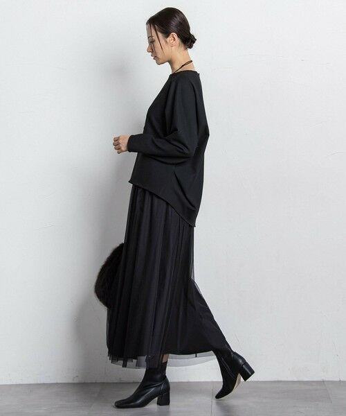 LAUTREAMONT / ロートレアモン シャツ・ブラウス | 両面起毛ドロップショルダーブラウス≪洗える/セットアップ対応≫ | 詳細4