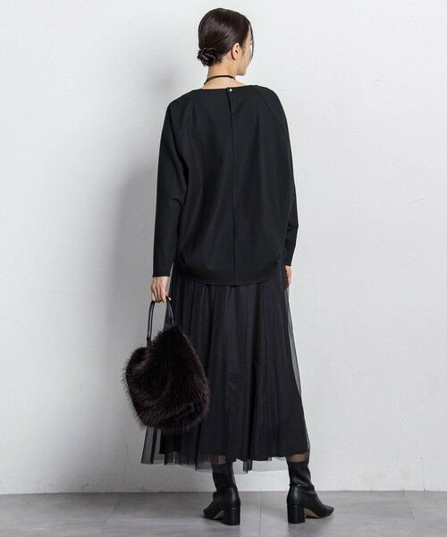 LAUTREAMONT / ロートレアモン シャツ・ブラウス | 両面起毛ドロップショルダーブラウス≪洗える/セットアップ対応≫ | 詳細5