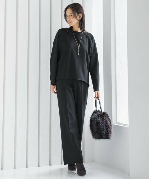 LAUTREAMONT / ロートレアモン シャツ・ブラウス | 両面起毛ドロップショルダーブラウス≪洗える/セットアップ対応≫ | 詳細9