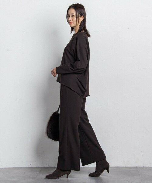 LAUTREAMONT / ロートレアモン シャツ・ブラウス | 両面起毛ドロップショルダーブラウス≪洗える/セットアップ対応≫ | 詳細15