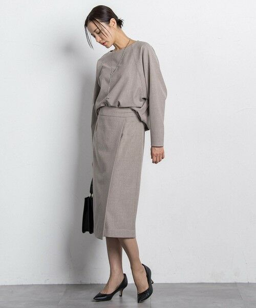 LAUTREAMONT / ロートレアモン シャツ・ブラウス | 両面起毛ドロップショルダーブラウス≪洗える/セットアップ対応≫ | 詳細19