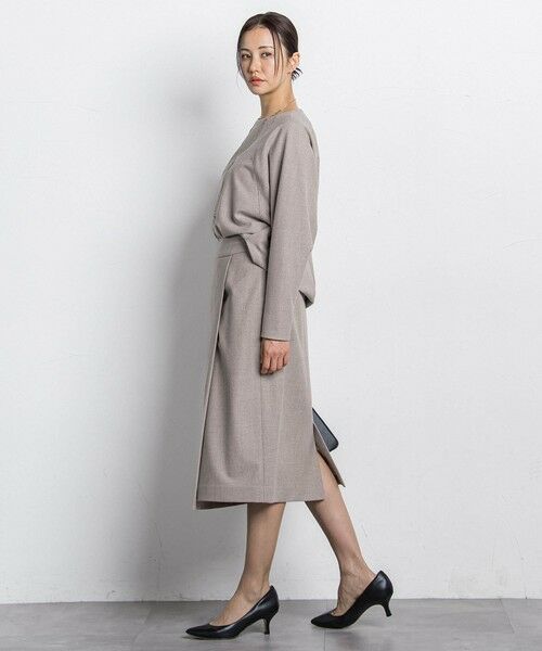 LAUTREAMONT / ロートレアモン シャツ・ブラウス | 両面起毛ドロップショルダーブラウス≪洗える/セットアップ対応≫ | 詳細20