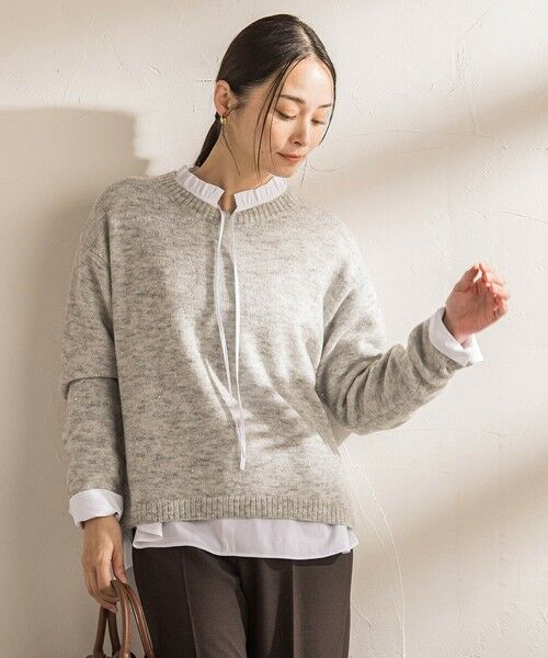 LAUTREAMONT / ロートレアモン シャツ・ブラウス | コットンフリルカラーブラウス | 詳細1