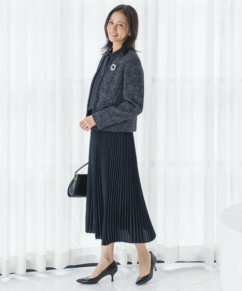 LAUTREAMONT / ロートレアモン ロング・マキシ丈ワンピース | ボウタイフォーマルワンピース≪洗える≫ | 詳細1