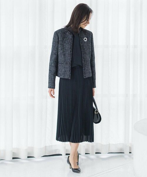 LAUTREAMONT / ロートレアモン ロング・マキシ丈ワンピース | ボウタイフォーマルワンピース≪洗える≫ | 詳細2