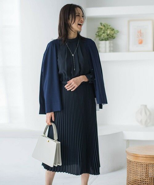 LAUTREAMONT / ロートレアモン ロング・マキシ丈ワンピース | 【WEB限定 13号】ボウタイフォーマルワンピース≪洗える≫ | 詳細6