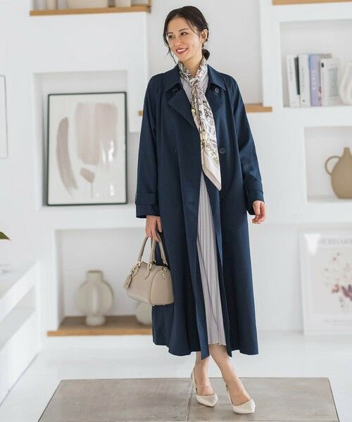 LAUTREAMONT / ロートレアモン ロング・マキシ丈ワンピース | 【WEB限定 13号】ボウタイフォーマルワンピース≪洗える≫ | 詳細9