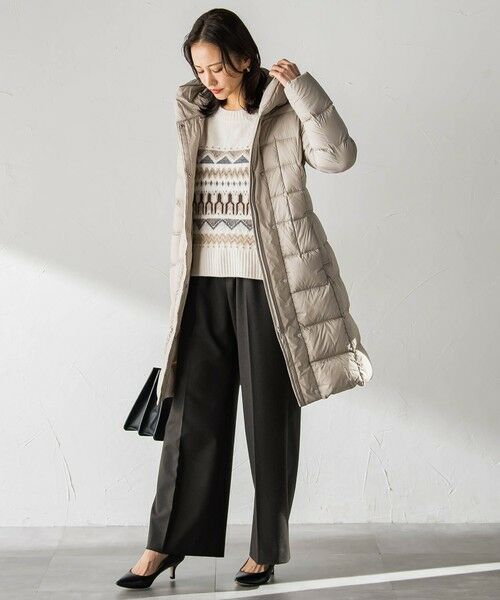 LAUTREAMONT / ロートレアモン ダウンジャケット・ベスト | Surface Light 2Wayフードダウンコート | 詳細11