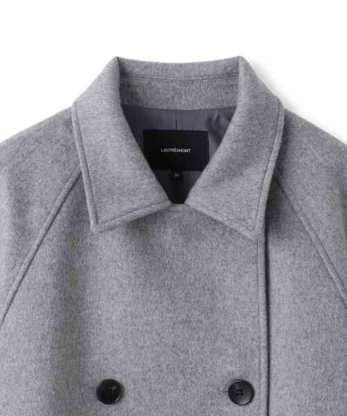 LAUTREAMONT / ロートレアモン ダッフルコート | カシミヤコンライトリバーショートコート | 詳細18