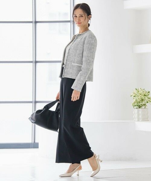 LAUTREAMONT / ロートレアモン テーラードジャケット | 【WEB限定 13号】ストレッチツイードジャケット | 詳細6