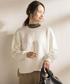 LAUTREAMONT / ロートレアモン カットソー | 【WEB限定】《暖色美》裏起毛クルーネックトップス≪手洗い≫