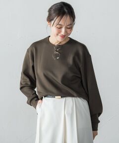 LAUTREAMONT / ロートレアモン カットソー | 【WEB限定】《暖色美》裏起毛クルーネックトップス≪手洗い≫