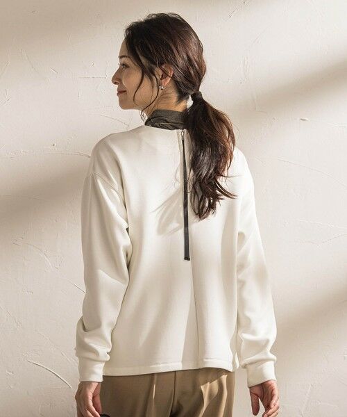 LAUTREAMONT / ロートレアモン カットソー | 【WEB限定】《暖色美》裏起毛クルーネックトップス≪手洗い≫ | 詳細3