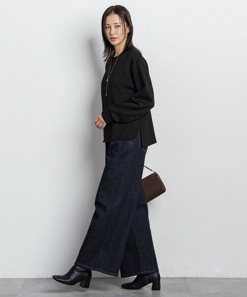 LAUTREAMONT / ロートレアモン カットソー | 【WEB限定】《暖色美》裏起毛クルーネックトップス≪手洗い≫ | 詳細10