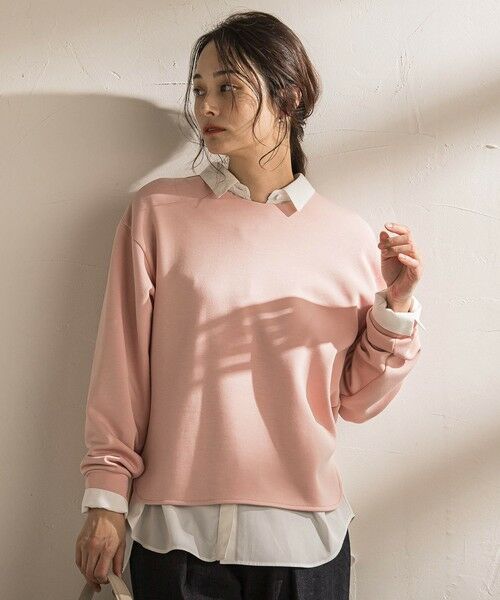 LAUTREAMONT / ロートレアモン カットソー | 【WEB限定】《暖色美》裏起毛クルーネックトップス≪手洗い≫ | 詳細16