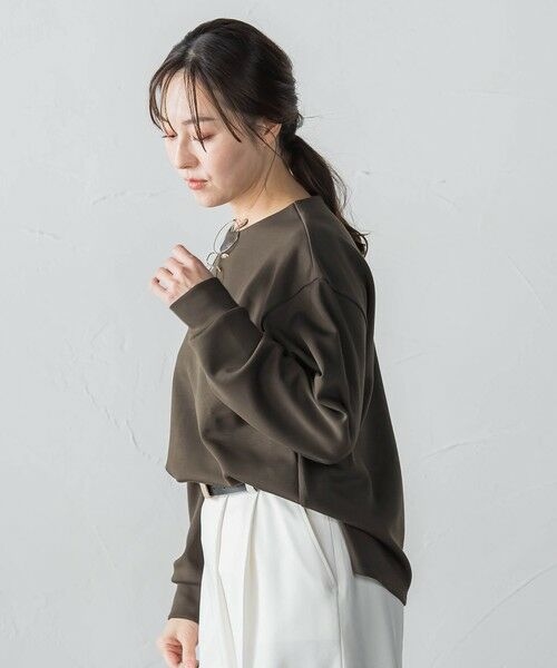 LAUTREAMONT / ロートレアモン カットソー | 【WEB限定】《暖色美》裏起毛クルーネックトップス≪手洗い≫ | 詳細23