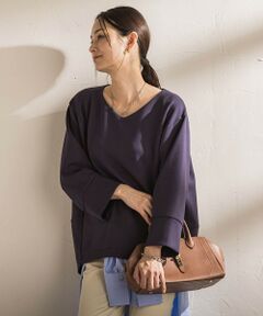 LAUTREAMONT / ロートレアモン カットソー | 【WEB限定】《暖色美》裏起毛Vネックトップス≪手洗い≫