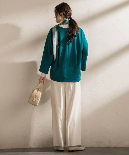 LAUTREAMONT / ロートレアモン カットソー | 【WEB限定】《暖色美》裏起毛Vネックトップス≪手洗い≫ | 詳細10