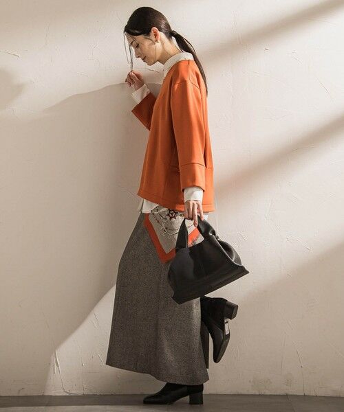 LAUTREAMONT / ロートレアモン カットソー | 【WEB限定】《暖色美》裏起毛Vネックトップス≪手洗い≫ | 詳細20