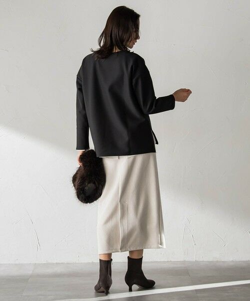 LAUTREAMONT / ロートレアモン カットソー | 【WEB限定】裏毛布クルーネックプルオーバー≪毛玉防止・ストレッチ≫ | 詳細8