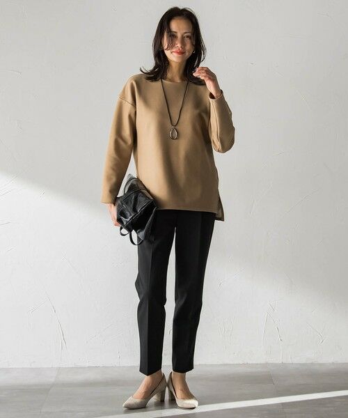 LAUTREAMONT / ロートレアモン カットソー | 【WEB限定】裏毛布クルーネックプルオーバー≪毛玉防止・ストレッチ≫ | 詳細29