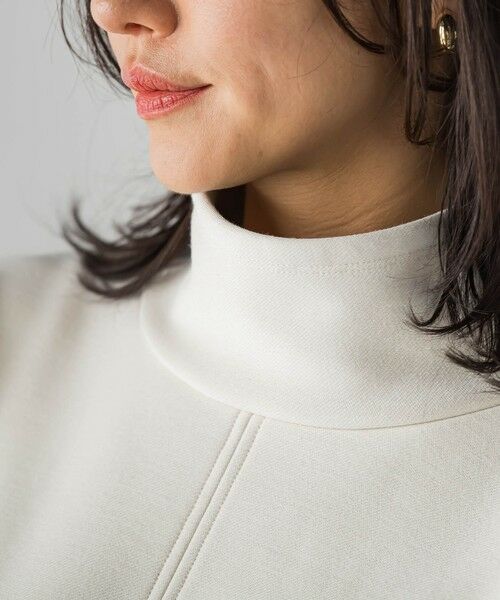 LAUTREAMONT / ロートレアモン カットソー | 【WEB限定】裏毛布スタンドネックプルオーバー≪毛玉防止・ストレッチ≫ | 詳細4