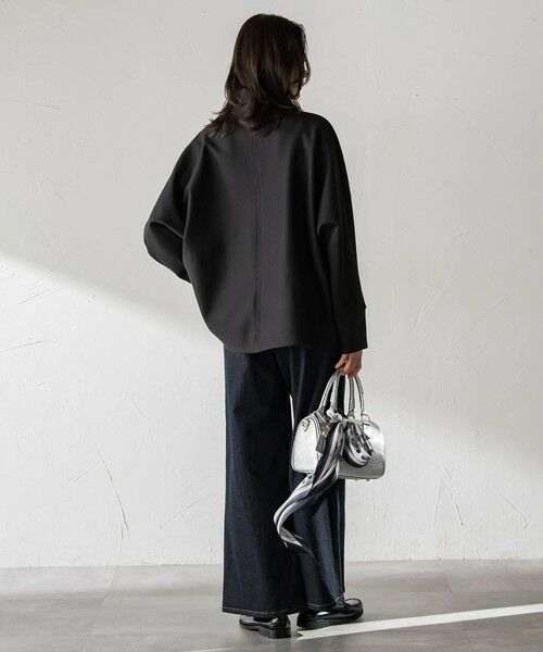 LAUTREAMONT / ロートレアモン カットソー | 【WEB限定】裏毛布スタンドネックプルオーバー≪毛玉防止・ストレッチ≫ | 詳細22