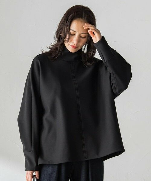 LAUTREAMONT / ロートレアモン カットソー | 【WEB限定】裏毛布スタンドネックプルオーバー≪毛玉防止・ストレッチ≫ | 詳細24