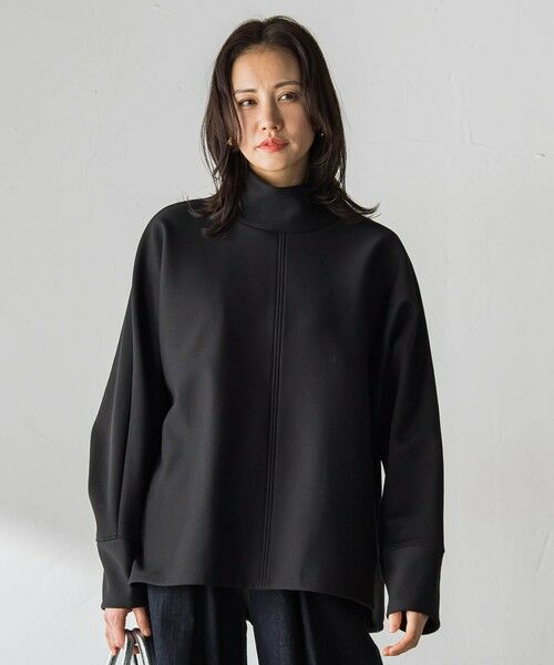 LAUTREAMONT / ロートレアモン カットソー | 【WEB限定】裏毛布スタンドネックプルオーバー≪毛玉防止・ストレッチ≫ | 詳細25